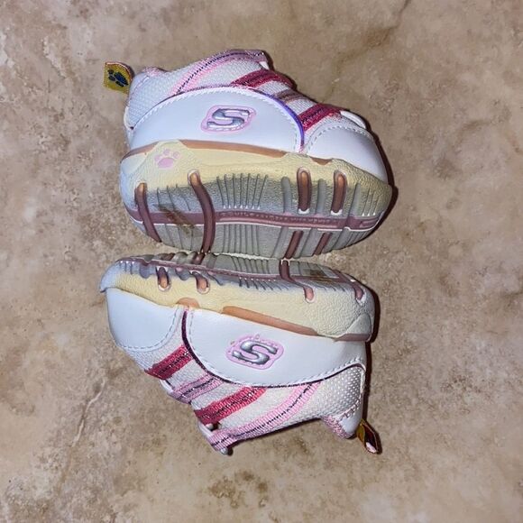 2 Pairs Build a Bear Sneakers Pink/White and Black/White - Picture 3 of 10